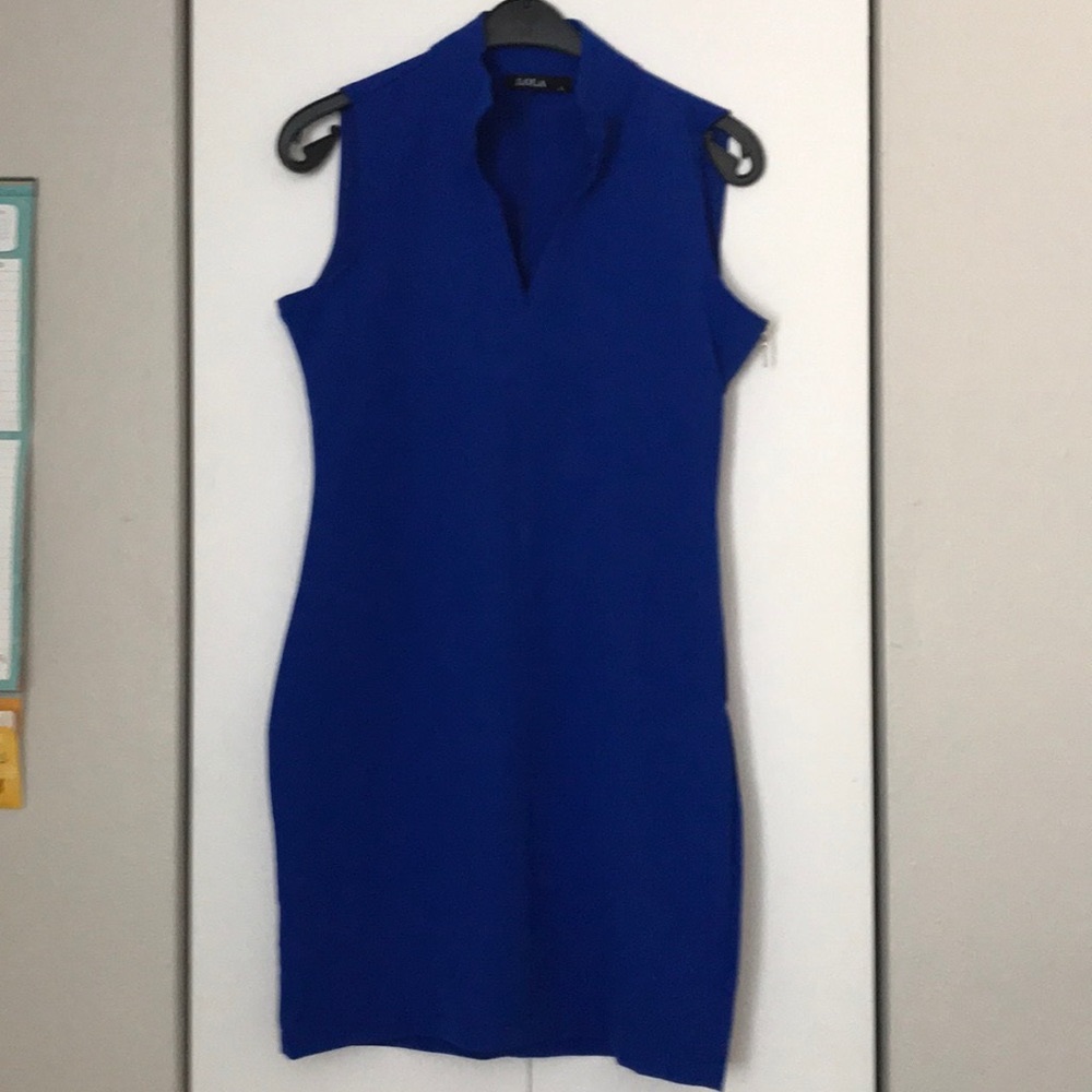 Navy blue mini dress💝 size M-L